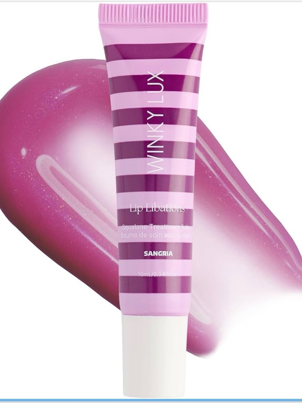 Winky Lux Lip Libations Gloss in Sangria - NEW